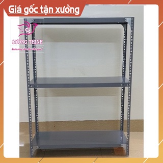 Kệ sắt mini 3 tầng, cao 1m x dài 80cm x rộng 30cm, kệ sắt đa năng