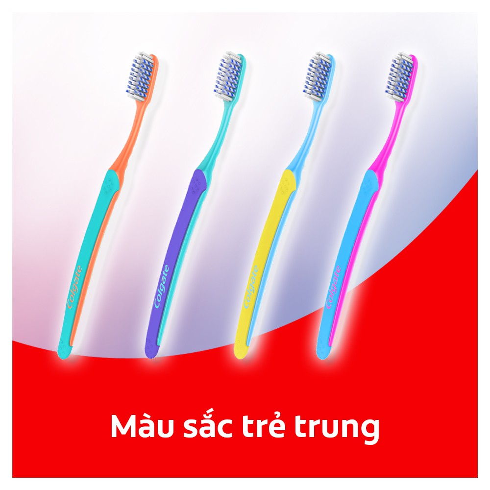 [Mã FMCGCO5 giảm 8% đơn 250K] Bàn chải Colgate Slimsoft Ortho lông chải mềm mại xếp hình U cho người niềng răng