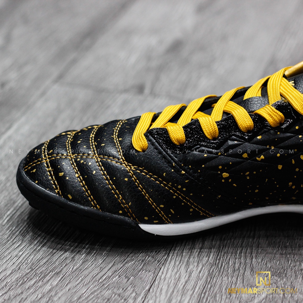 GIÀY ĐÁ BÓNG KAMITO TA11 TF TOUCH OF MAGIC - BLACK/GOLD CHÍNH HÃNG