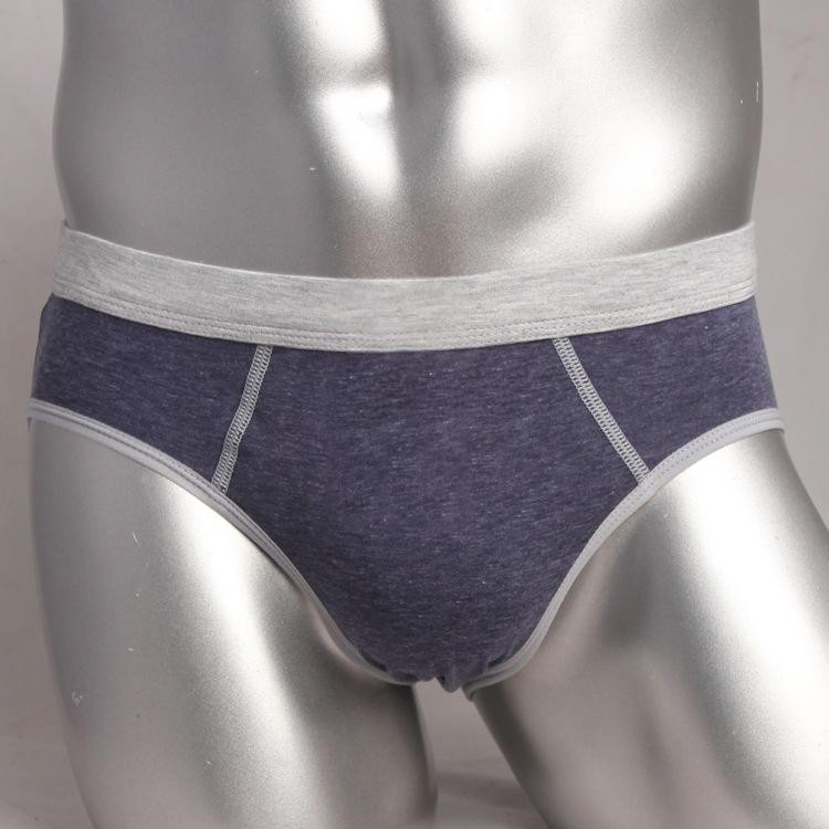 Bộ 5 quần lót nam tam giác vải cotton thấm hút cạp to co giãn cực tốt - quan lot nam dang cheo