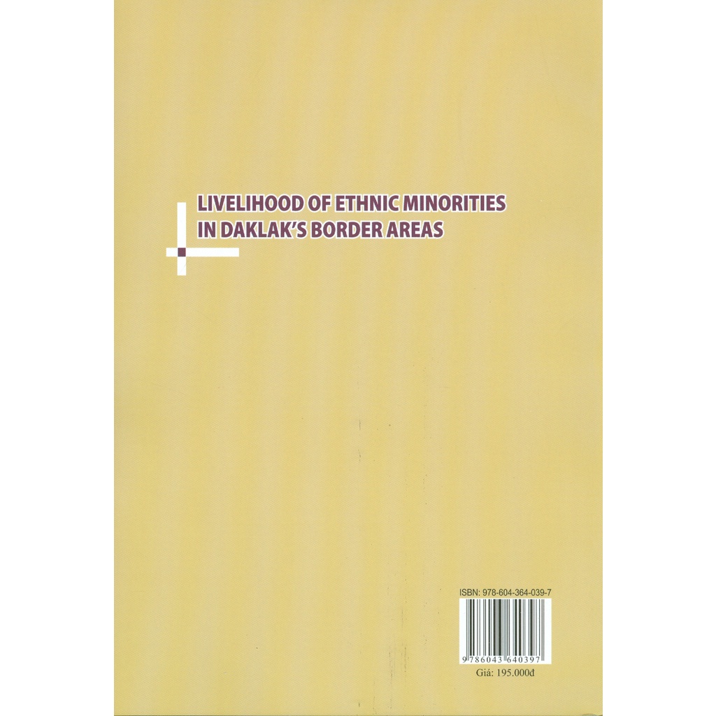 Sách - Sinh Kế Dân Tộc Thiểu Số Vùng Biên Giới Tỉnh Đắk Lắk