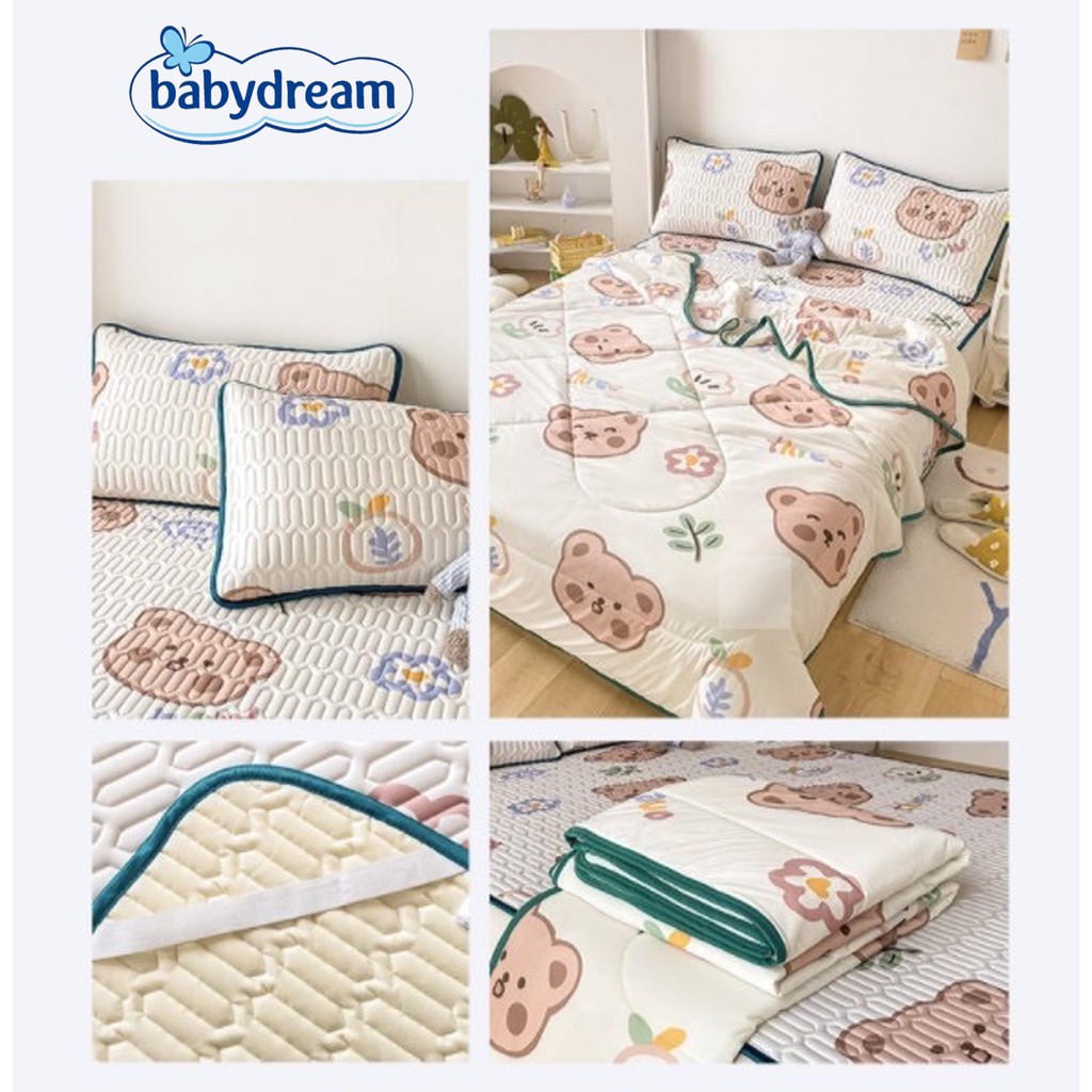 Chiếu Điều Hòa Cao Su Non Latex Chống Thấm Cho Bé Yêu Baby Dreams