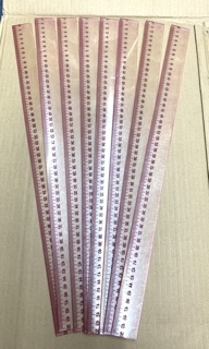 Thước mica khắc số loại tốt dài 50cm