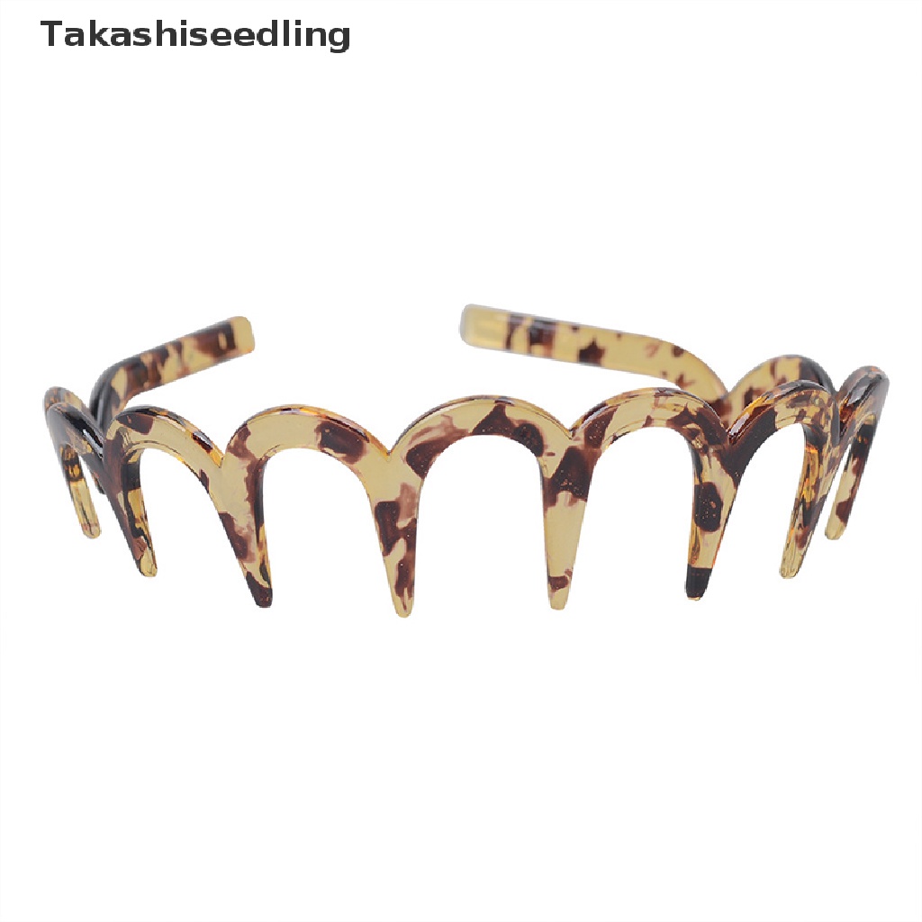 (Takashiseling) 1 Lược Cài Tóc Răng Cá Mập Bằng Nhựa Cho Nữ