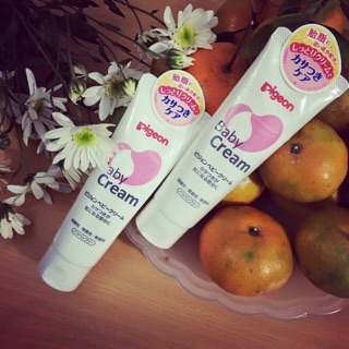 🍃🍃🍃Kem dưỡng da, trị nẻ Pigeon baby cream siêu tốt mẫu mới của Nhật Bản  👌🏻👌🏻👌🏻