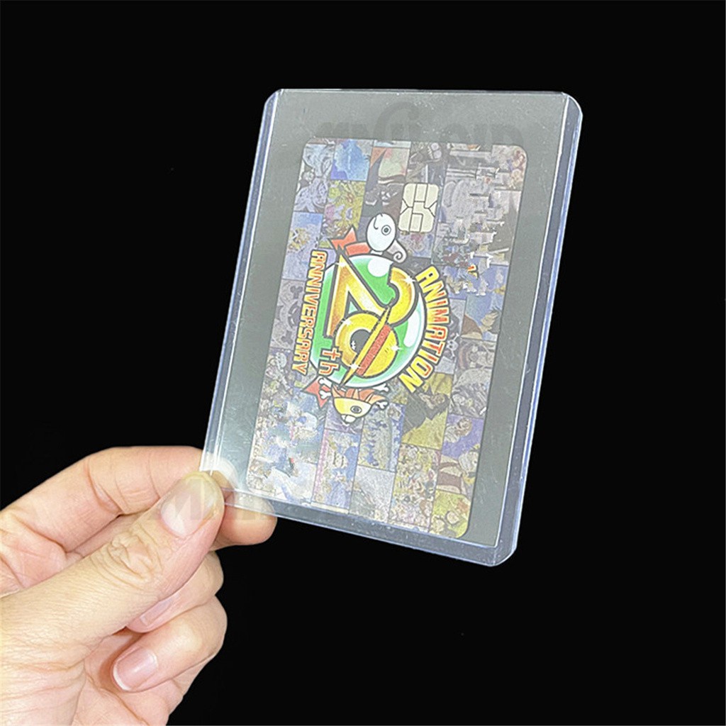 Set 25 Bao Nhựa Trong Suốt Bảo Vệ Thẻ Bài Chơi Bóng Rổ Giá Đỡ