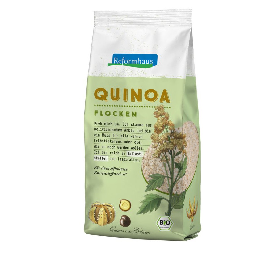 Hạt diêm mạch (Quinoa) hữu cơ cán dẹp 300g - Reformhaus