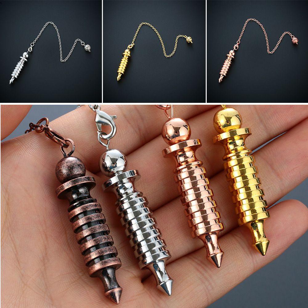Dây Chuyền Mặt Hình Xoắn Ốc Bằng Kim Loại Họa Tiết Hoa Hồng|Dụng Cụ Chia Ngăn Chuyên Dụng Chất Lượng Cao