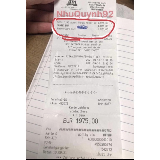 Viên uống Abtei Venen Aktiv Dragees giãn tĩnh mạch