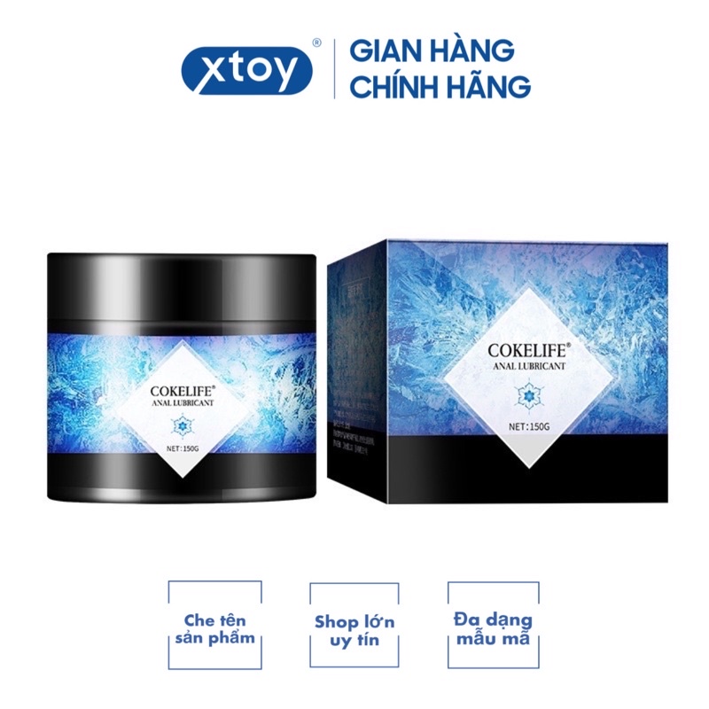 Gel Cokelife Anal Lubricant Mát Lạnh Dạng Sáp Đặc Giảm Đau Cho Gay - 150g