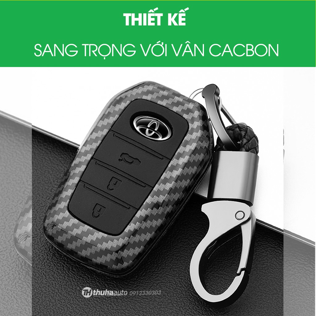 Ốp chìa khoá vân cacbon - CRV - honda - 2020 là chìa 3 nút/4 nút bảo vệ chìa khóa bền đẹp sang trọng