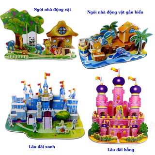 Bộ Xếp Hình 3d Puzzle Cho Bé