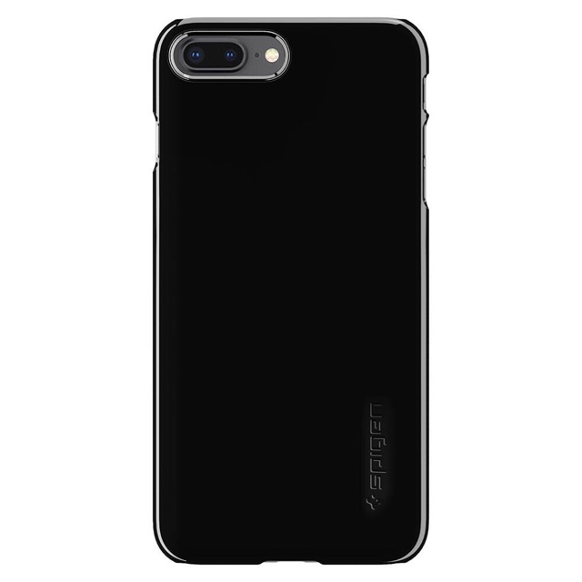 [Mã ELFLASH3 hoàn 10K xu đơn 20K] Ốp lưng iphone 7 8/ iphone 7 8 plus Spigen Thin Fit Jetblack