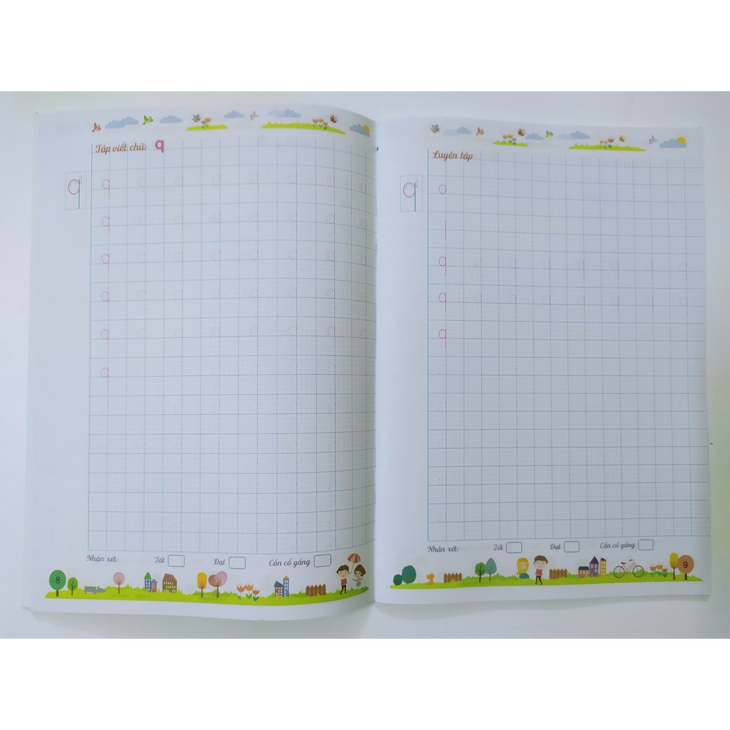 Sách Bước đầu tập viết Hành trang cho bé vào lớp 1 (combo 2 cuốn)