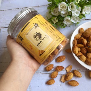 HẠNH NHÂN MỸ RANG BƠ m&m Harvest ( loại cao cấp, vỏ mỏng, giòn, mặn mặn ngọt ngọt) 200g/400g