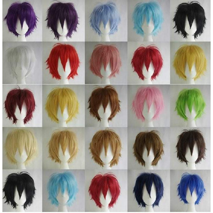 Wig cosplay tóc giả cosplay nam và nữ