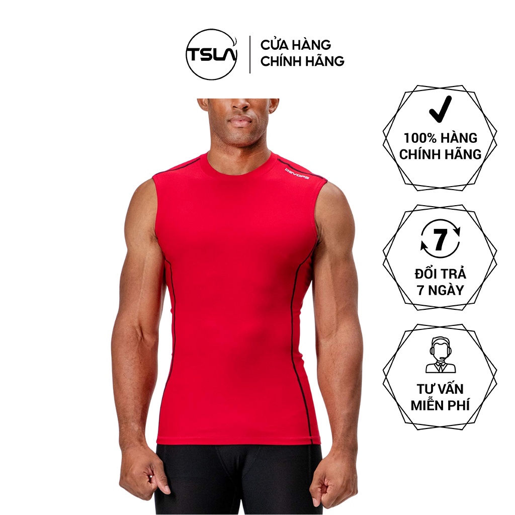 Áo sát nách thể thao nam gym Devops form ôm body chất thun co giãn chơi bóng đá bóng rổ bơi Workout Tanktop