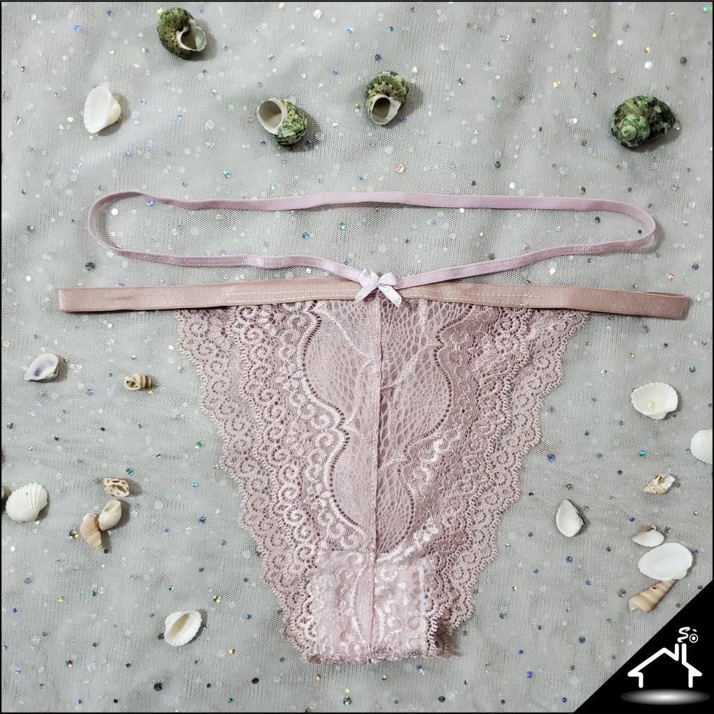 Bộ đồ lót sexy by Nhà Sò ren nude dây chữ y quần dây NS065 | BigBuy360 - bigbuy360.vn