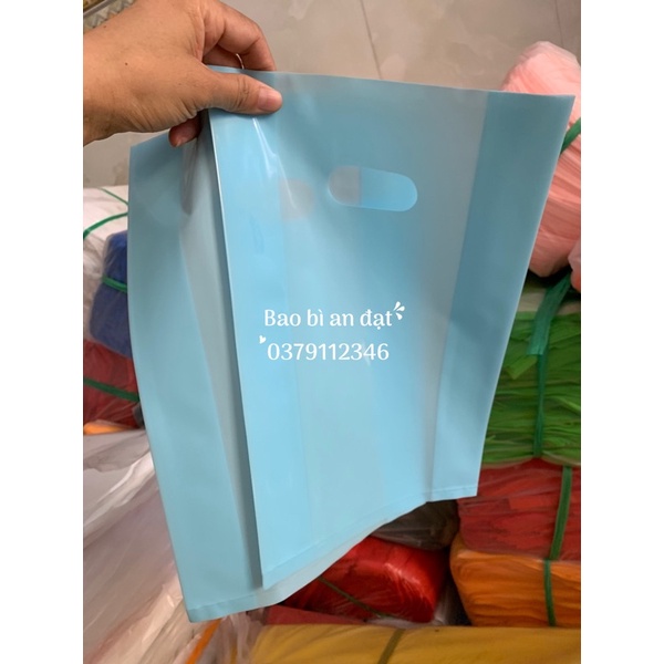 1KG Túi Hột xoài PE Xanh  Pastel
