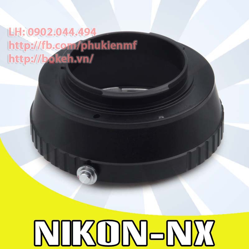 [Mã 253ELSALE hoàn 7% đơn 300K] AI-NX Ngàm chuyển lens mount Nikon F Ai AiS sang body Samsung NX ( Nikon-NX )