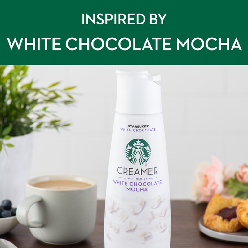 KEM SỮA LỎNG Starbucks WHITE CHOCOLATE MOCHA Coffee Creamer, 828ml (28oz)