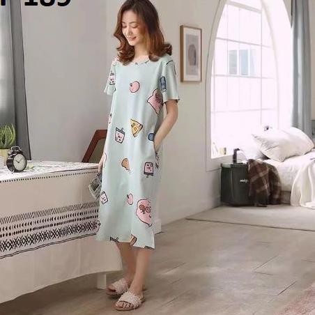 Đầm thun nhập khẩu từ Tây Ban Nha vừa vặn với size XL