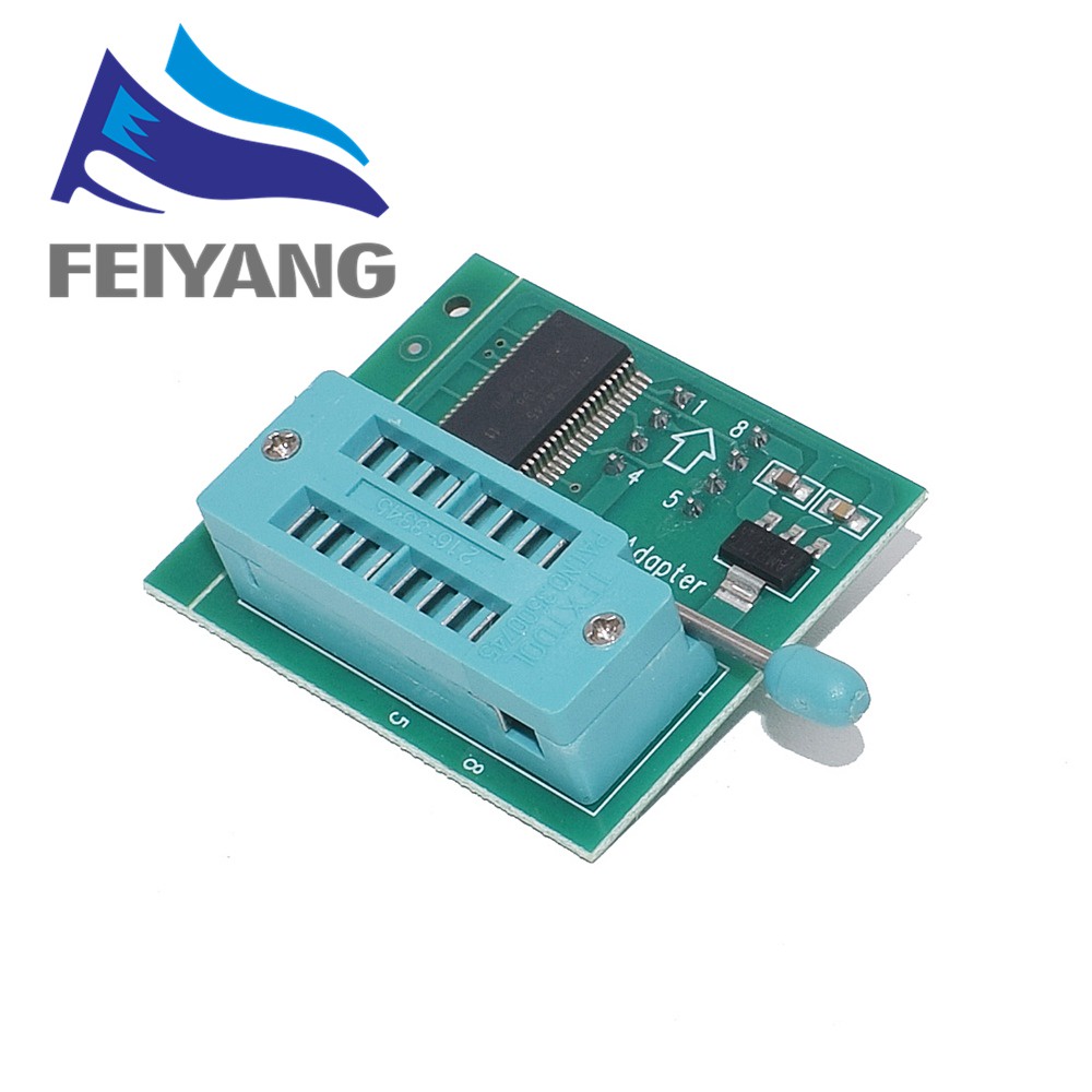 Bộ Chuyển Đổi 1.8V SPI Flash SOP8 DIP8 W25 MX25 Sử Dụng Cho Lập Trình Viên TL866CS TL866A EZP2010 EZP2013 CH341