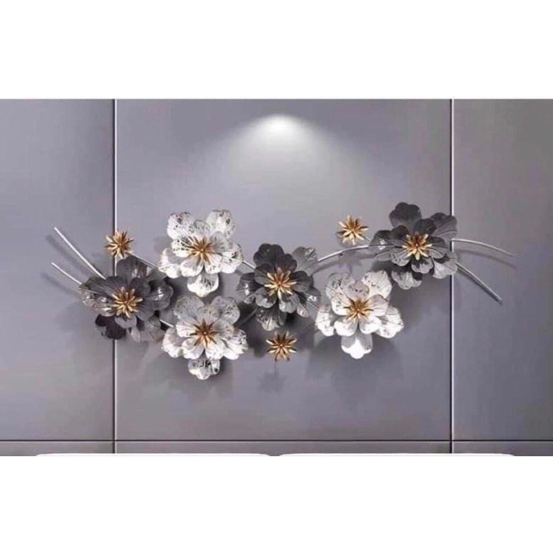Tranh sắt treo tường decor trang trí phòng khách hiện đại. BH 3 năm