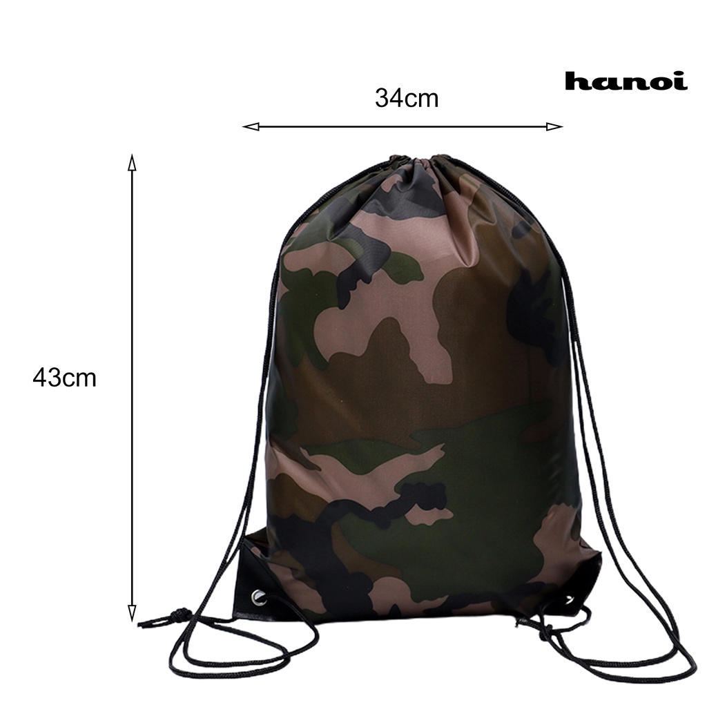 Balo Dây Rút Siêu Nhẹ Họa Tiết Camo Đa Năng