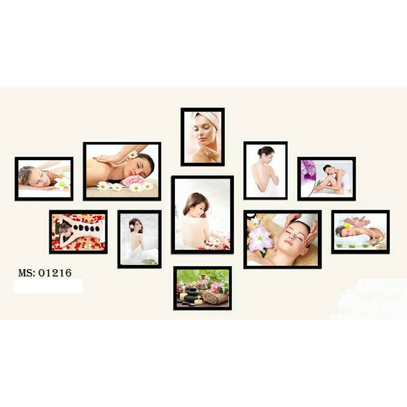 Tranh Treo Tường Spa 11 Hình Trang Trí Queen Shop