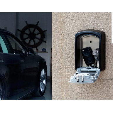 Hộp khóa lockbox đựng chìa có mã hóa, hàng có sẵn.