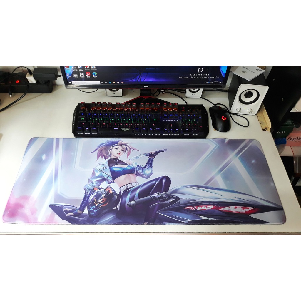 [KÍCH THƯỚC LỚN] Miếng lót chuột game Akali LMHT