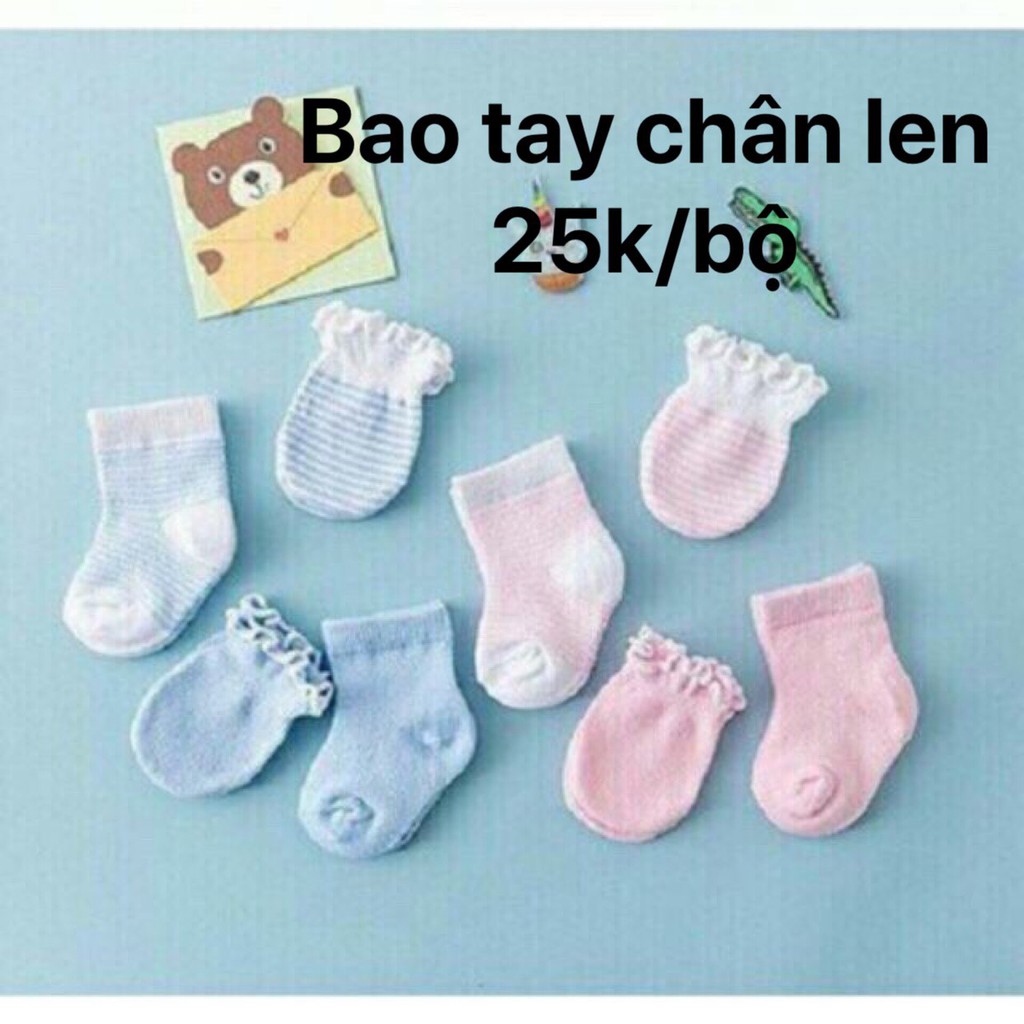 BAO TAY CHÂN LENFREESHIP ấm áp dễ thương