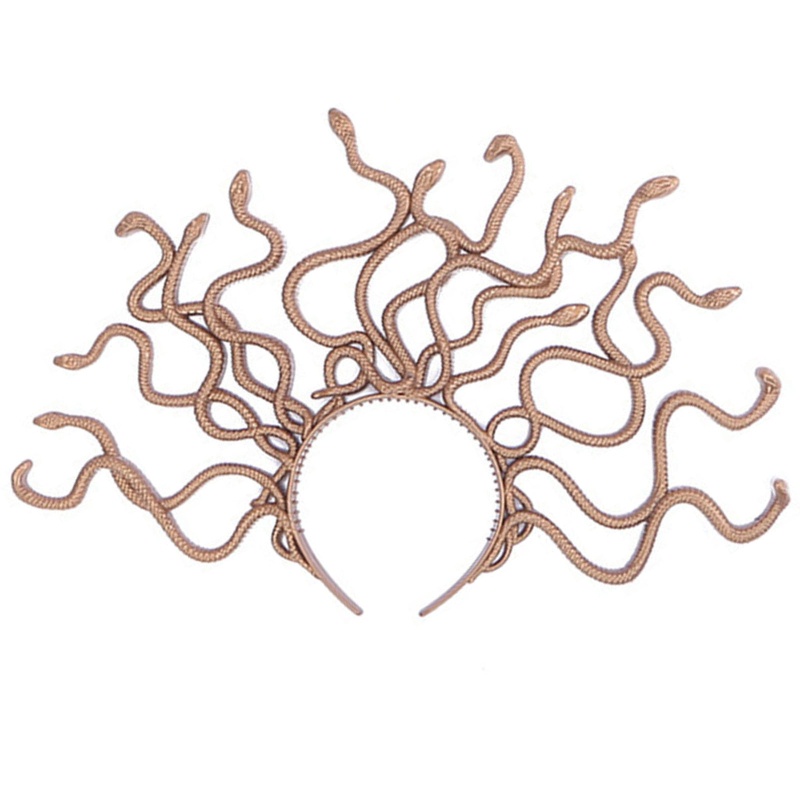 Băng Đô Cài Tóc Hình Rắn Nhiều Màu Sắc Dùng Hóa Trang Tiệc Halloween