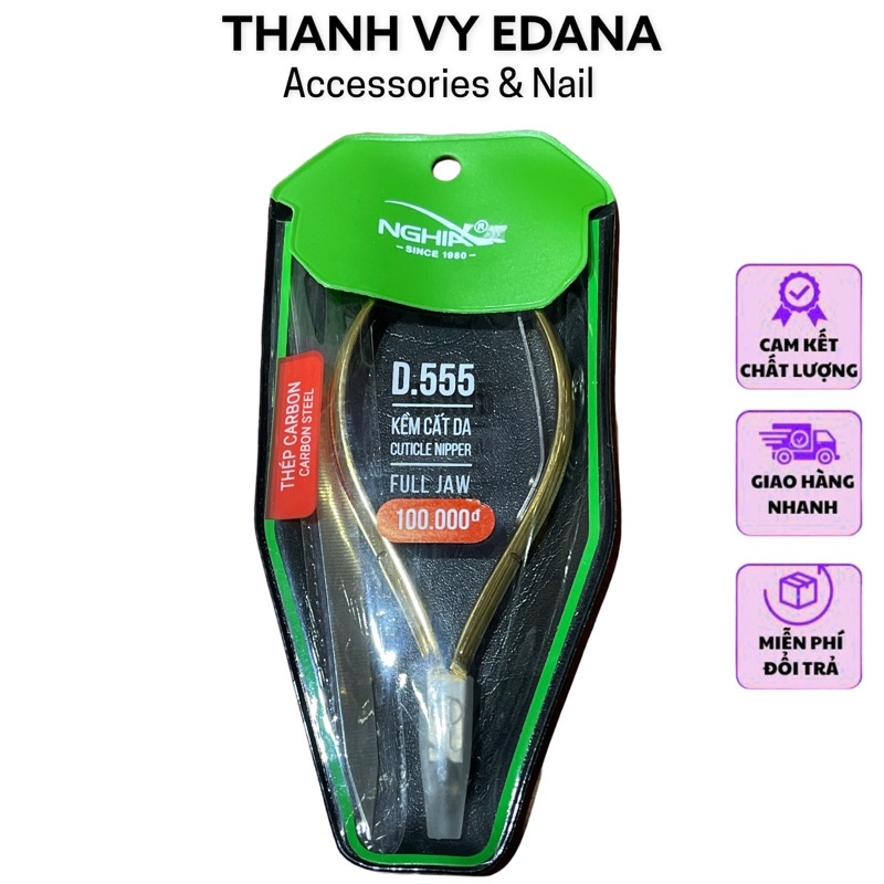 Kềm Nghĩa D555, Kềm Nhặt Da Chuyên Dụng
