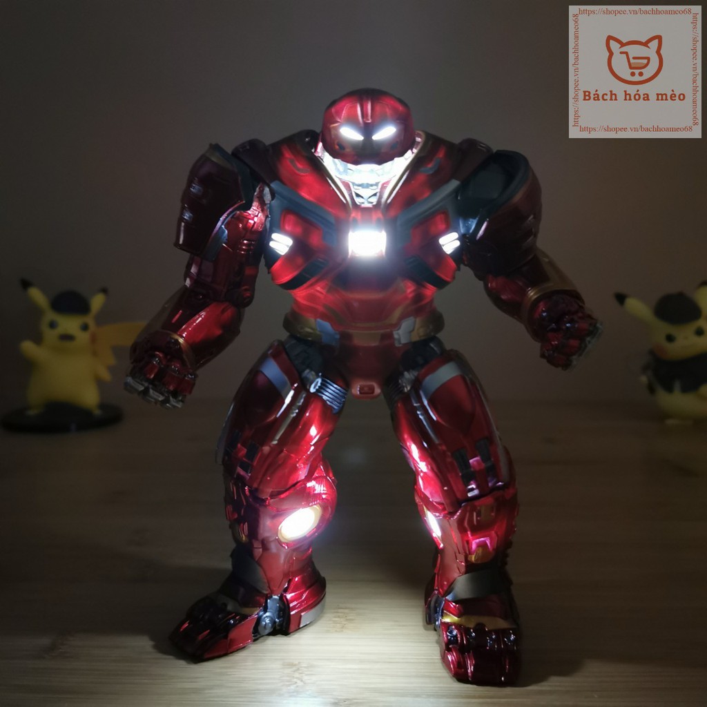 Mô hình Iron Man Hulkbuster cao cấp đèn led phát sáng