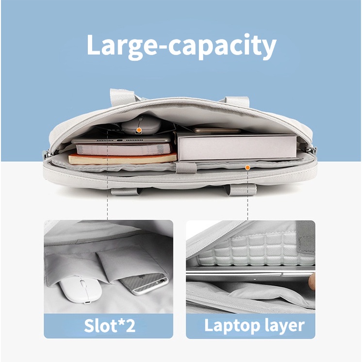 Túi Đựng Laptop 13.3 14 15 15.6 Inch Chống Thấm Nước Chống Sốc Thời Trang Cho Nữ