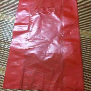 Túi nilon đỏ Đựng quà hàng đẹp