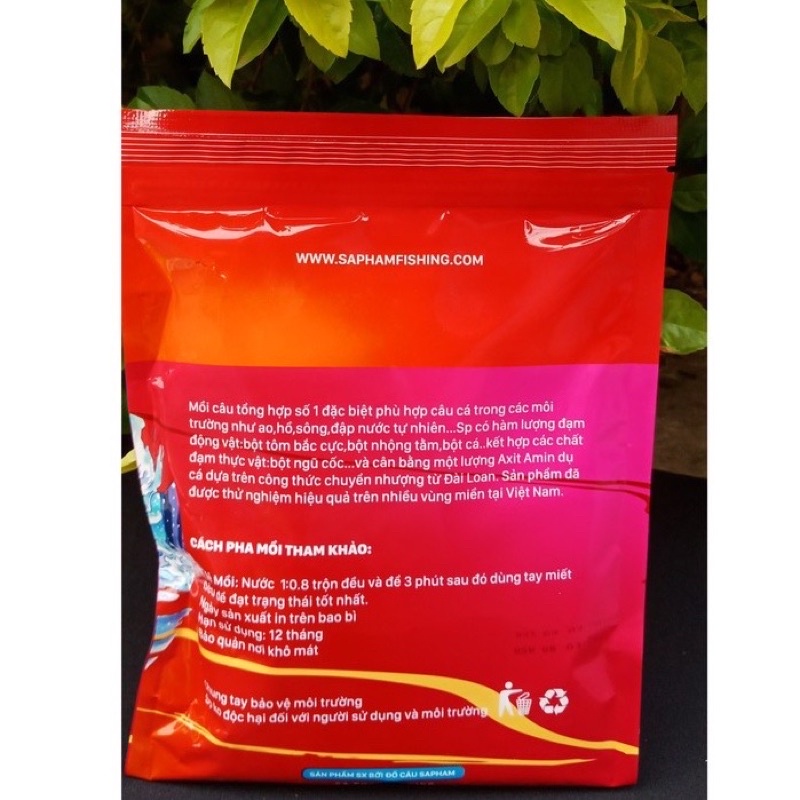Mồi câu cá Tổng hợp số 1 Sa Phạm - Câu chép , trắm , trôi siêu nhạy
