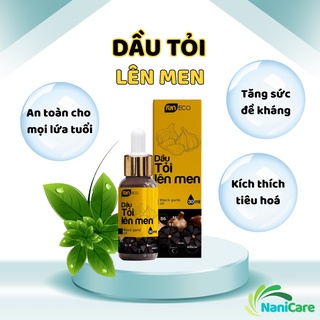 Dầu tỏi đen lên men FANECO tăng cường hệ miễn dịch cho trẻ nhỏ 30ml