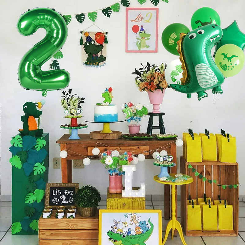 Bong bóng hình khủng long xinh xắn cho bé