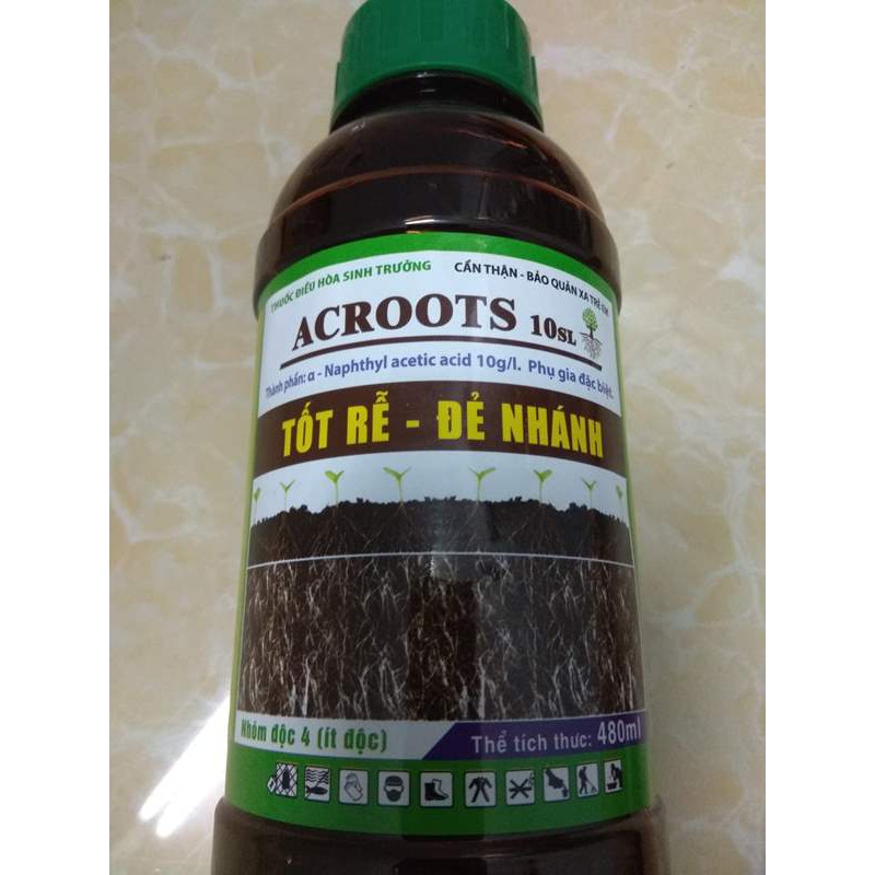 ACROOTS 10SL- TỐT RỄ- ĐẺ NHÁNH - CHAI 480ml