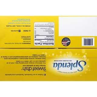 1 thùng 1200 gói đường ăn kiêng Splenda