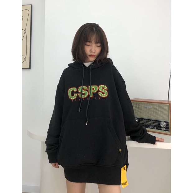 ÁO HOODIE CSPS ĐEN