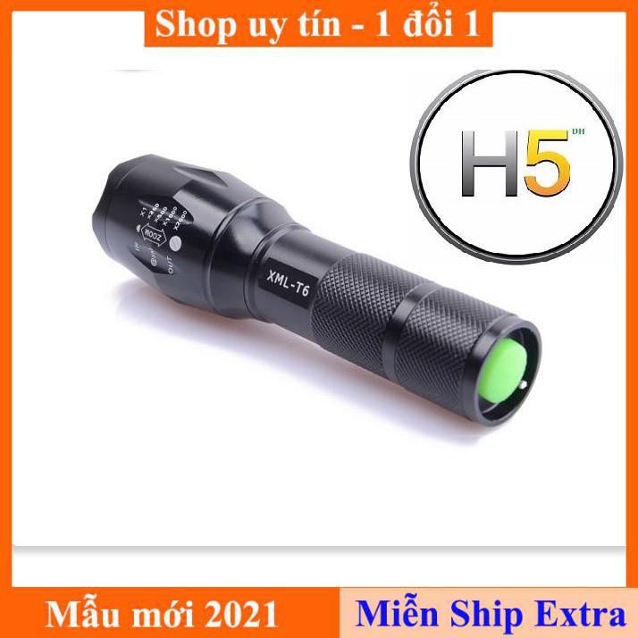 [ Xả kho tết] Đèn pin siêu sáng chống nước siêu sáng XML-16 cao cấp - Tặng kèm ngay 1 Pin, 1 Đốc sạc, 1 đốc | BigBuy360 - bigbuy360.vn