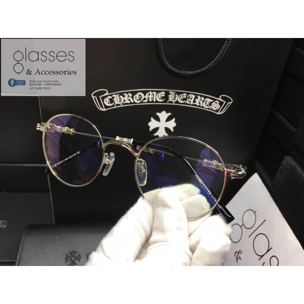 Kính mắt Chrome hearts Vintage sale 70% Fullbox đầy đủ phụ kiện hãng