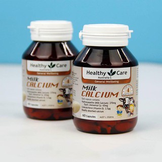 Viên canxi sữa Calcium milk Healthy care cho bé - 60 viên