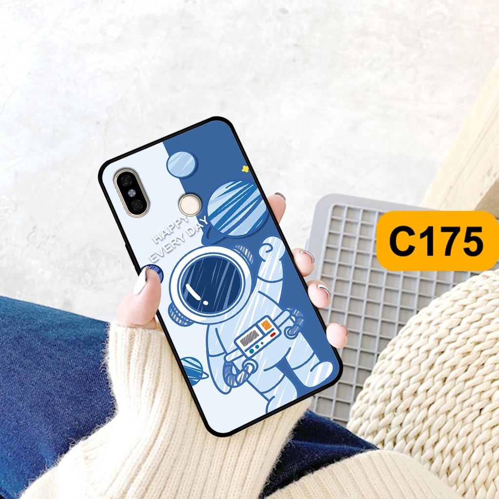 Ốp Xiaomi Redmi Note 5 / Note 6 in hình astronaut, phi hành gia vũ trụ hottrend, độc đáo, cá tính.