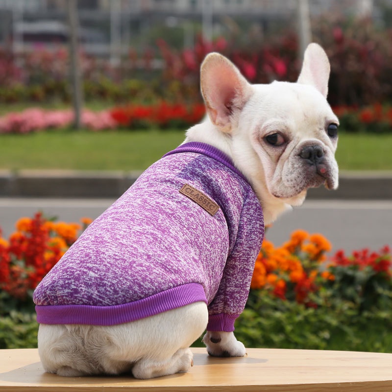 Quần Áo Kawaii Cho Chó Cho Chó Nhỏ Áo Len Quần Áo Ấm Cho Bulldog Pháp Chihuahua Trang Phục Áo Khoác Phụ Kiện Quần Áo Thú Cưng