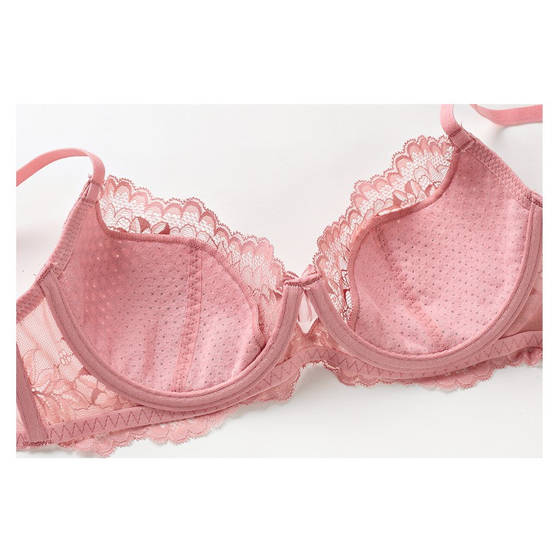 Bộ Đồ Lót Ren Có Gọng Đệm Mỏng Sexy Siêu Mềm S461